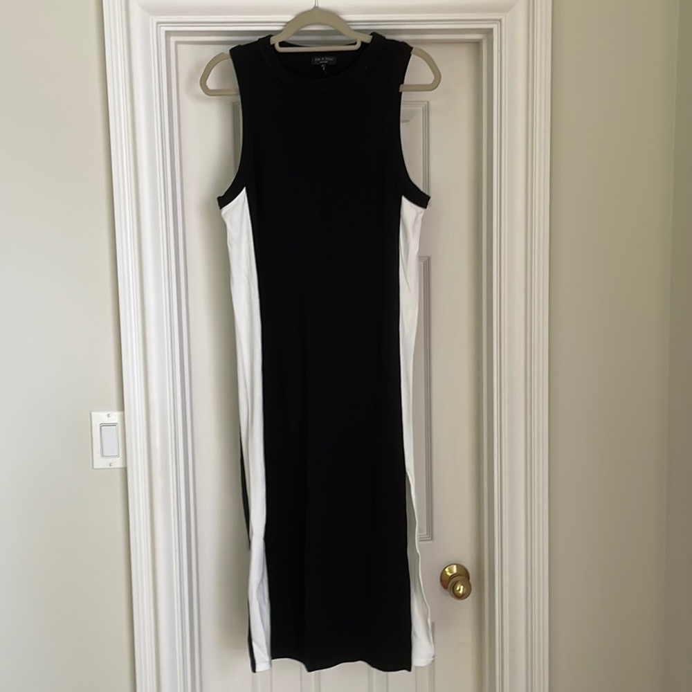 Rag & Bone knit dress with leg slit